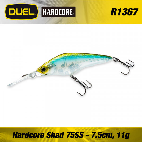 Vobler DUEL Hardcore Shad 7.5cm Slow Sinking